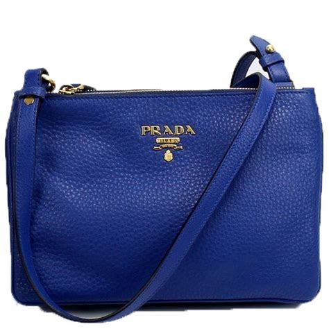 prada blue crossbody bag